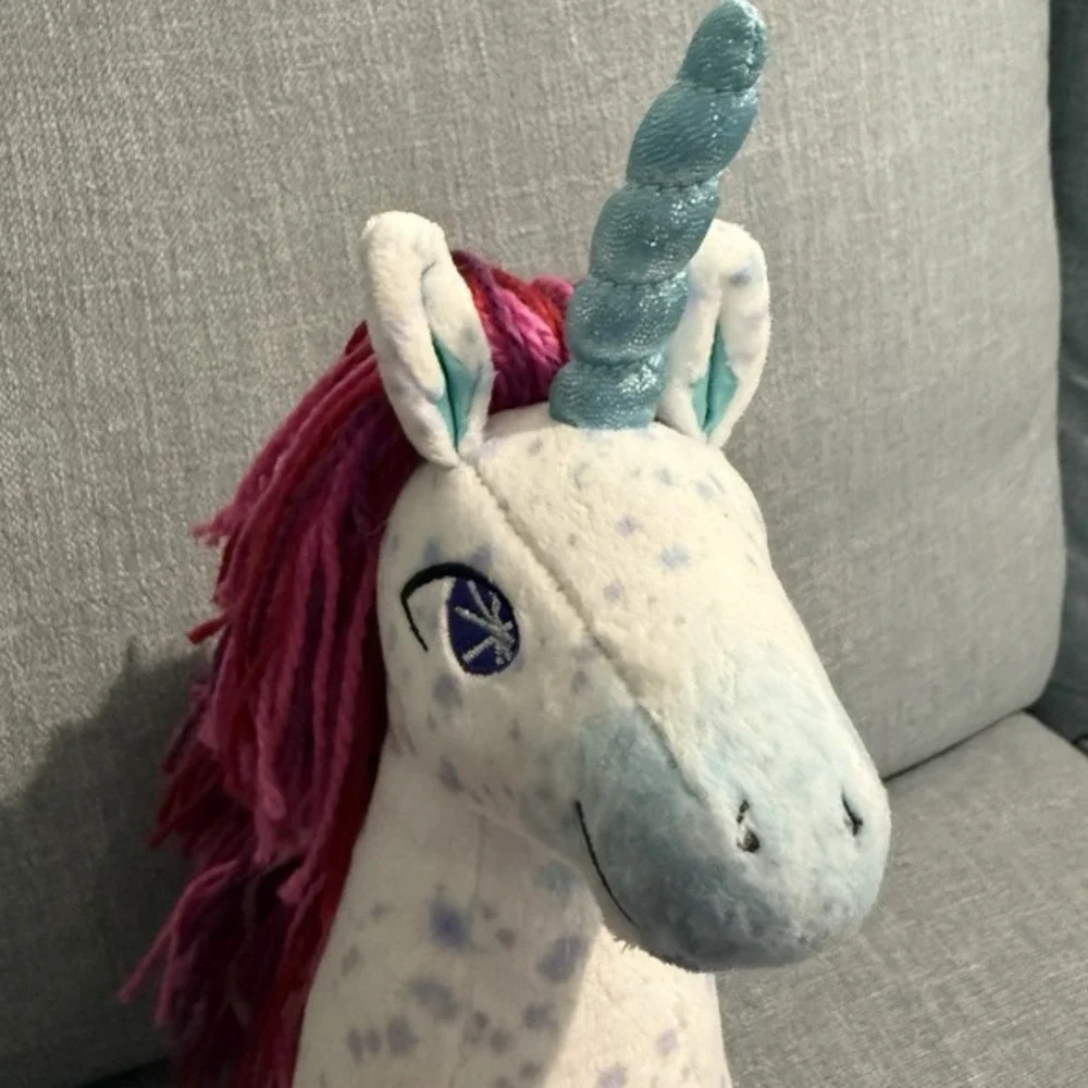 Uni the Unicorn Plush Stuffed Animal with‎ Yarn Hair 2019
